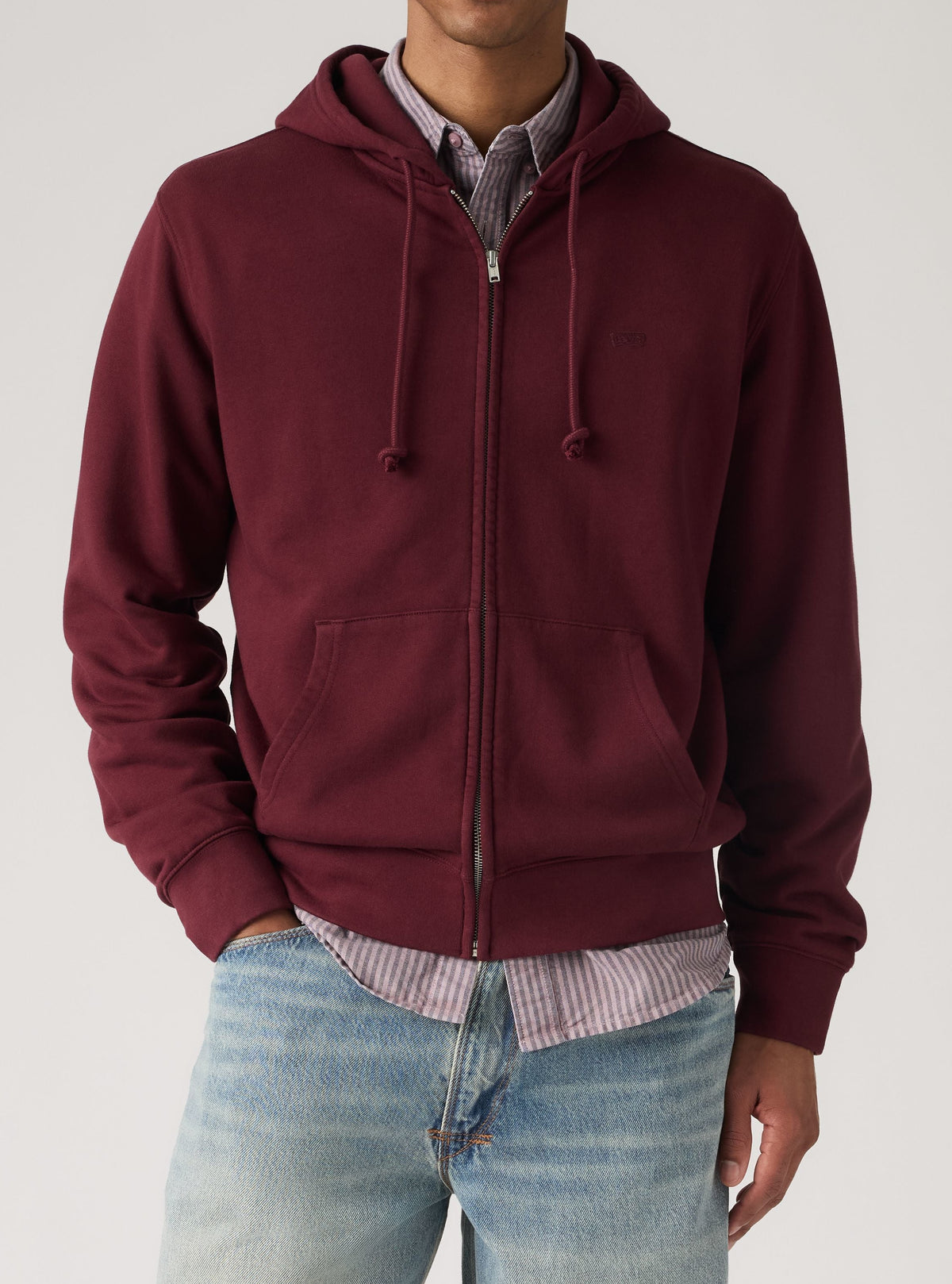 Levi's Original Zip Up, Bordeaux "Tawny Port"