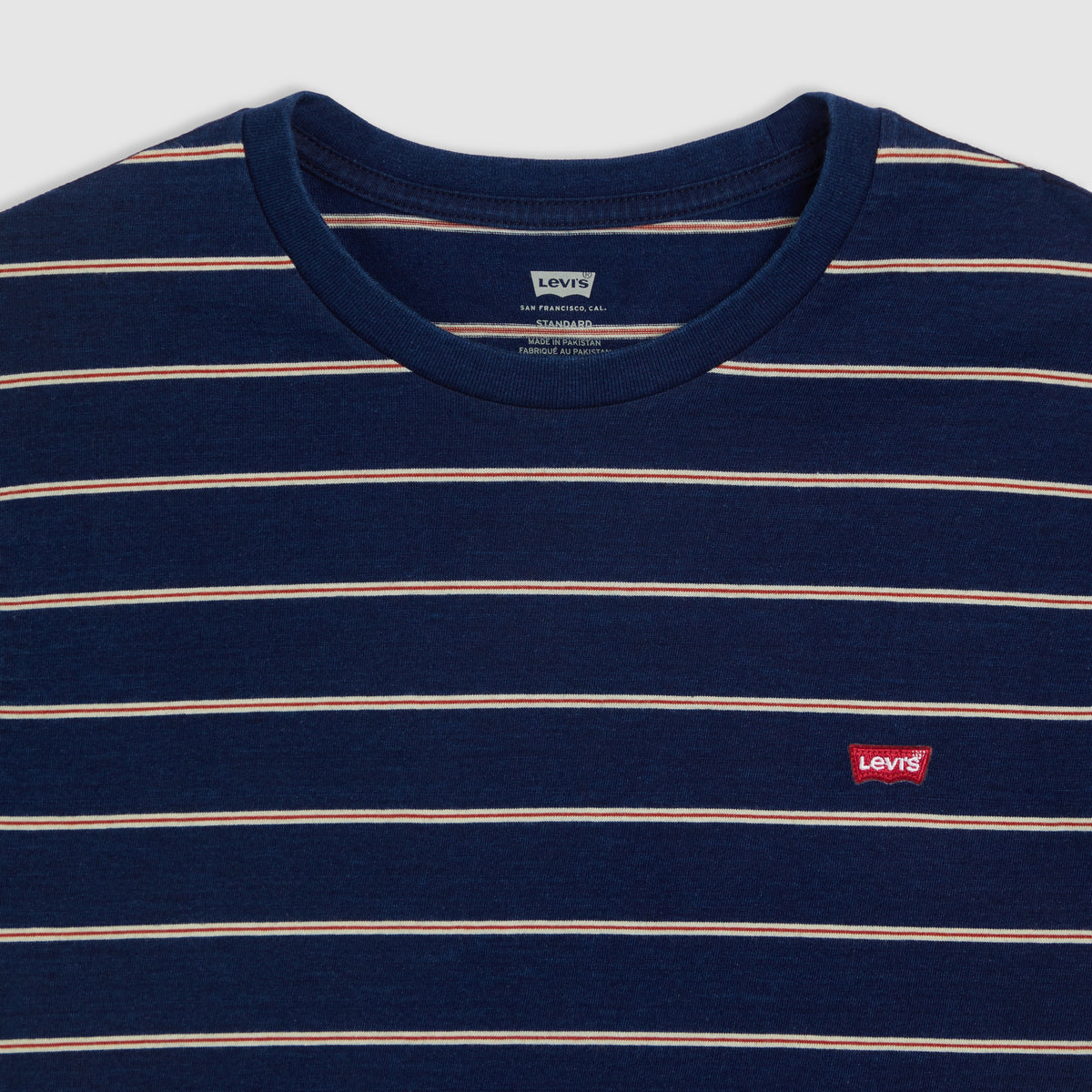 T-shirt original Levi's®, Bleu foncé à rayures