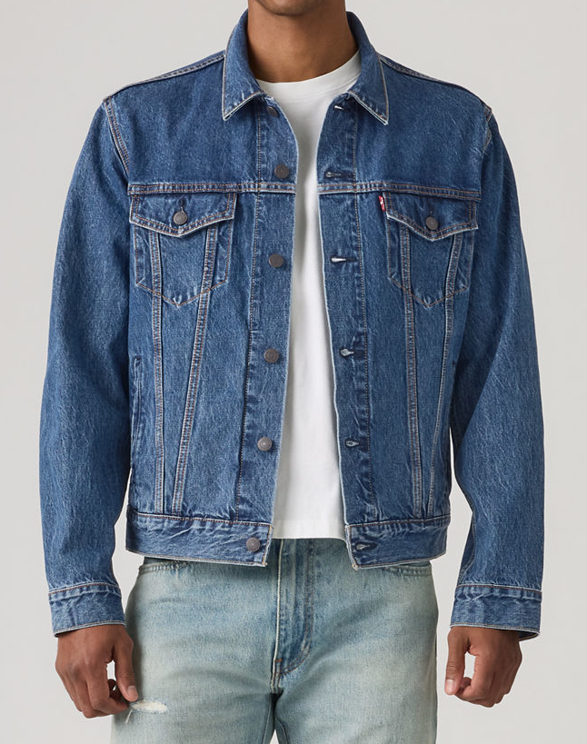 Levi's® Jeansjacke Trucker Standard Fit, Stonewash "Million Dollar"