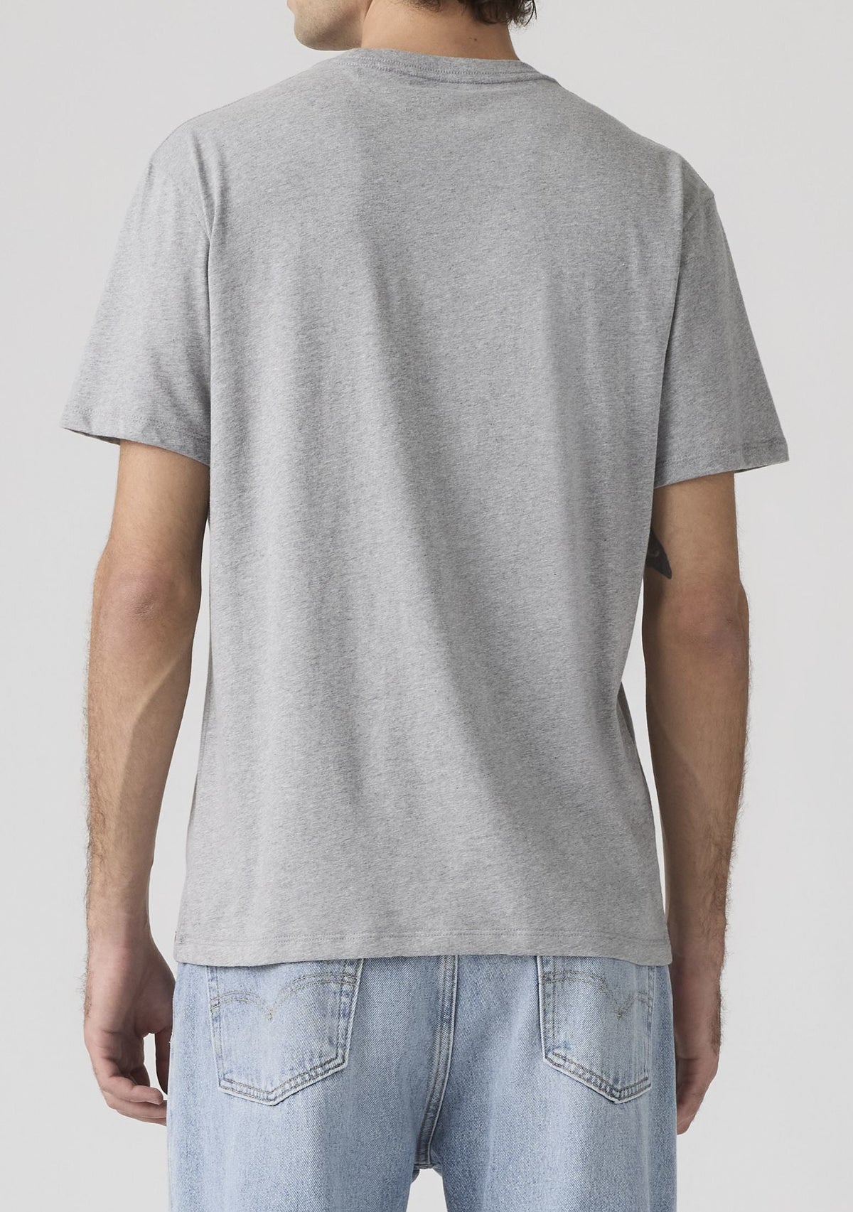 T-shirt Slim Levi's® 2 Pack, Gris clair + Blanc