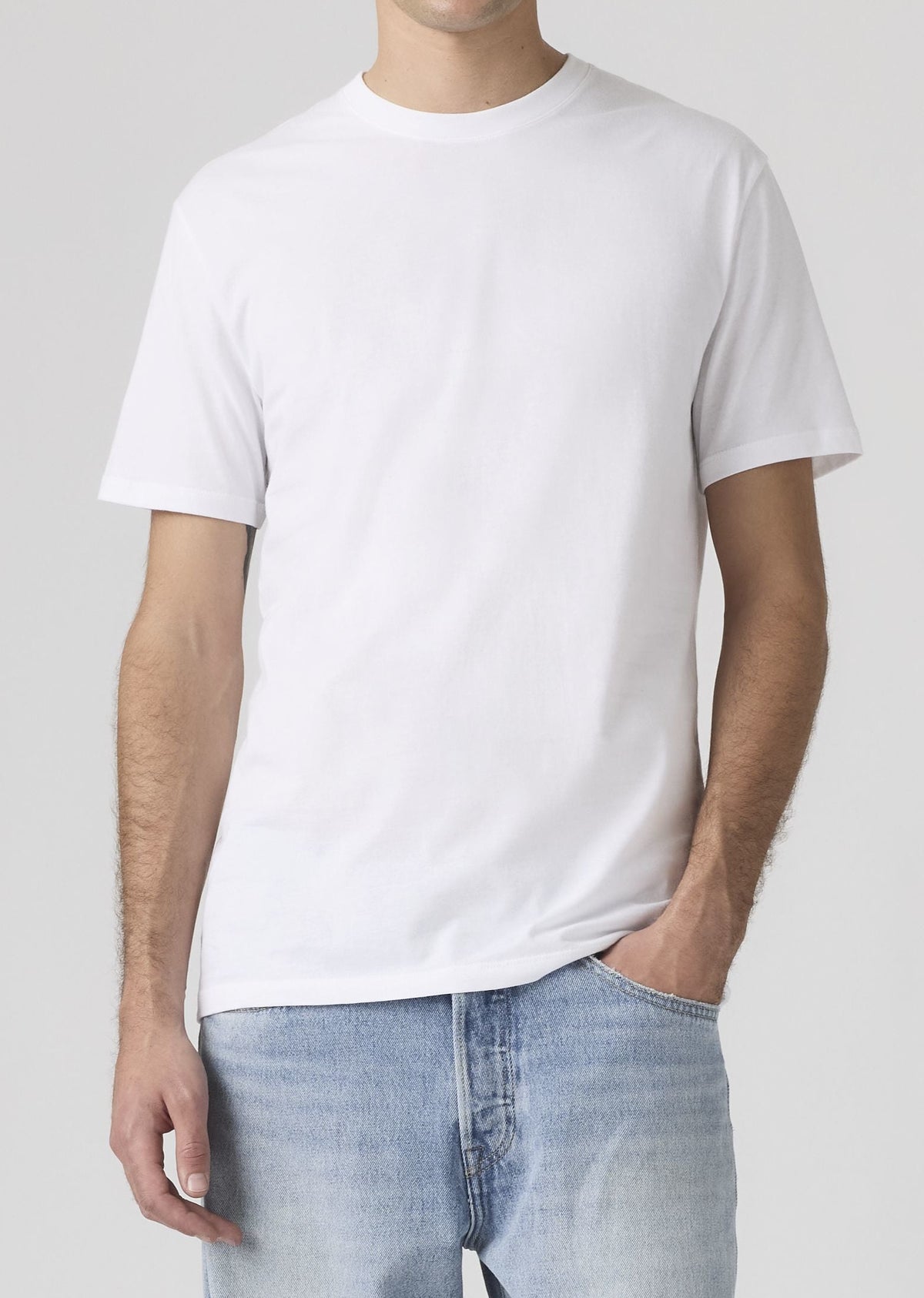 T-shirt Slim Levi's® 2 Pack, Gris clair + Blanc