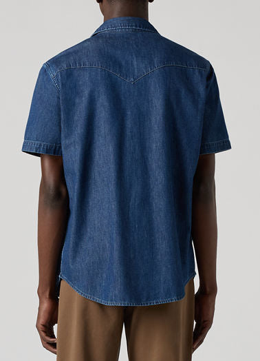 Levi's® Jeans Western Hemd Standard Fit, Dunkelblau unverwaschen "Laurel Dark Wash"