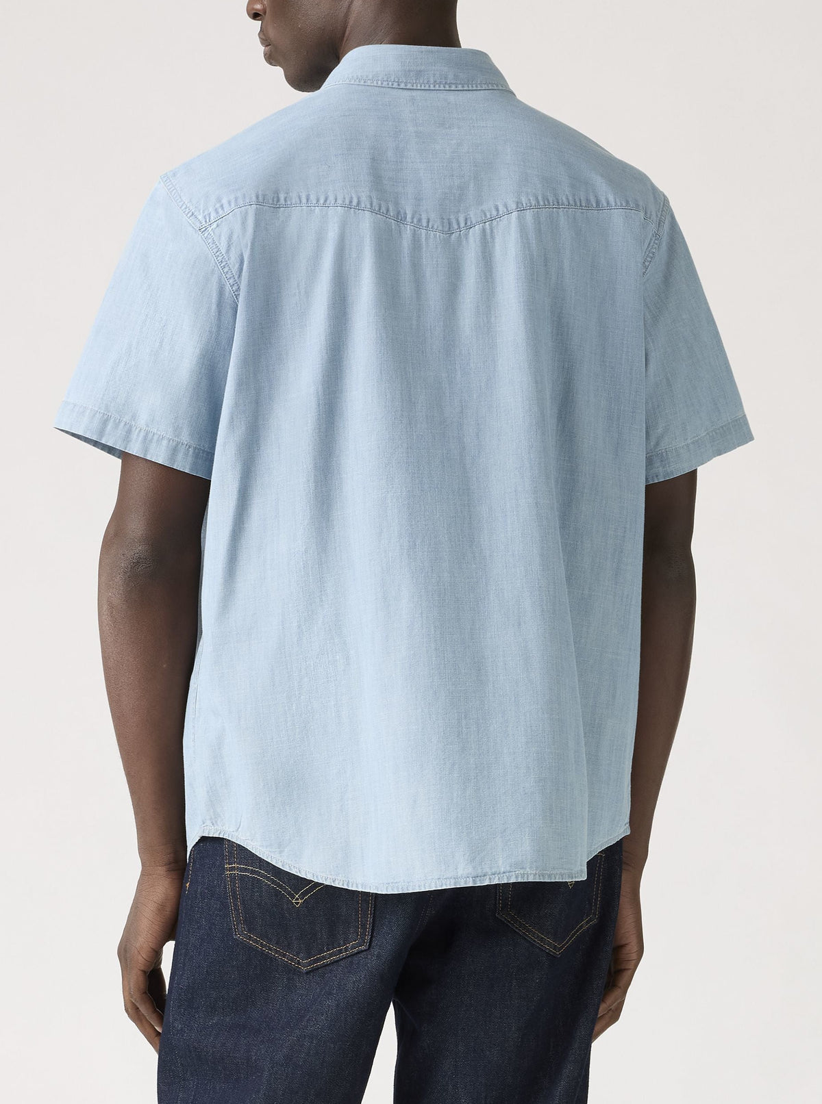 Levi's® Jeans Western Hemd Relaxed Fit, Hellblau "New Hyde Chambray"