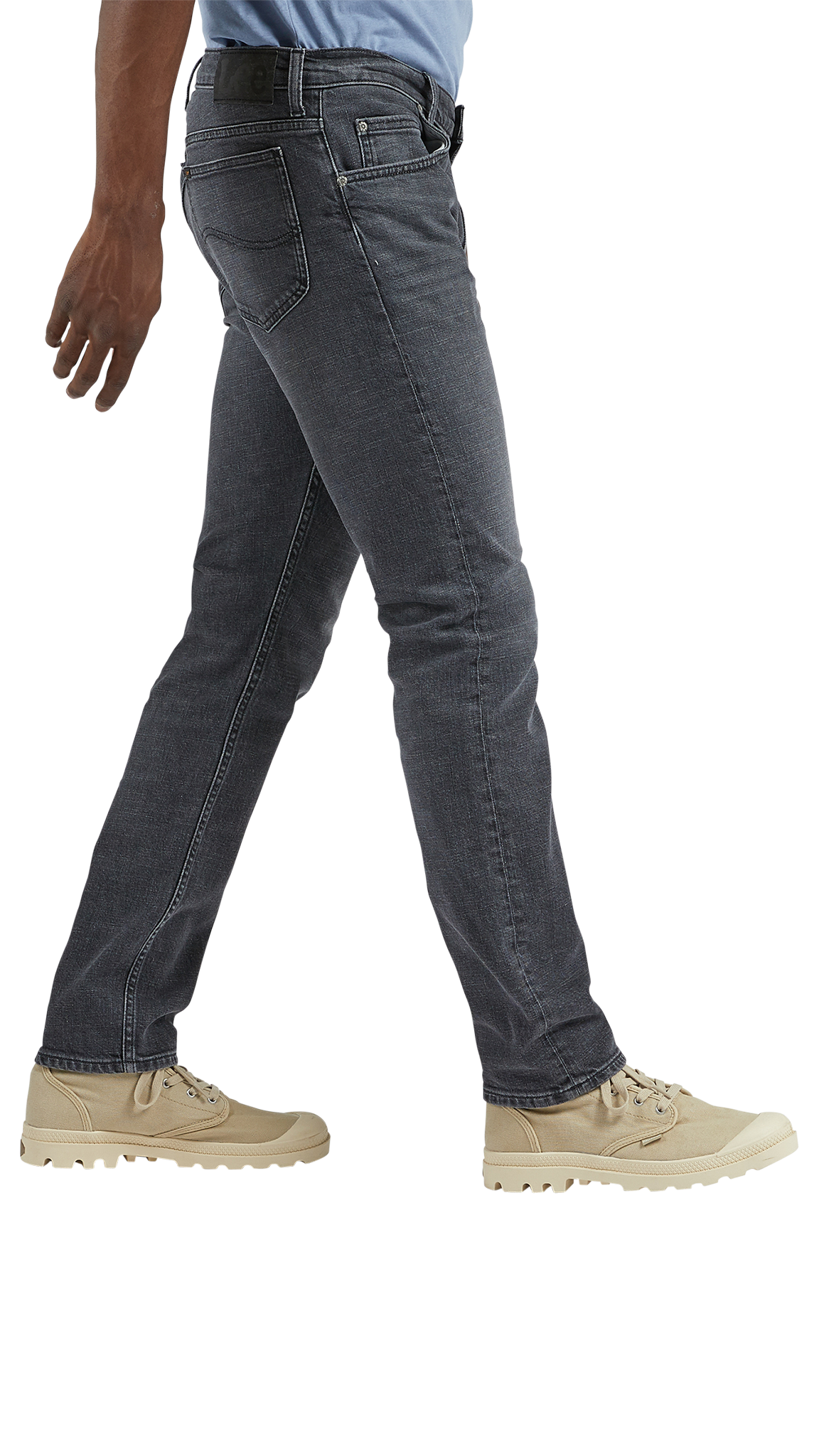 Lee Rider Jeans Slim, dark gray washed out