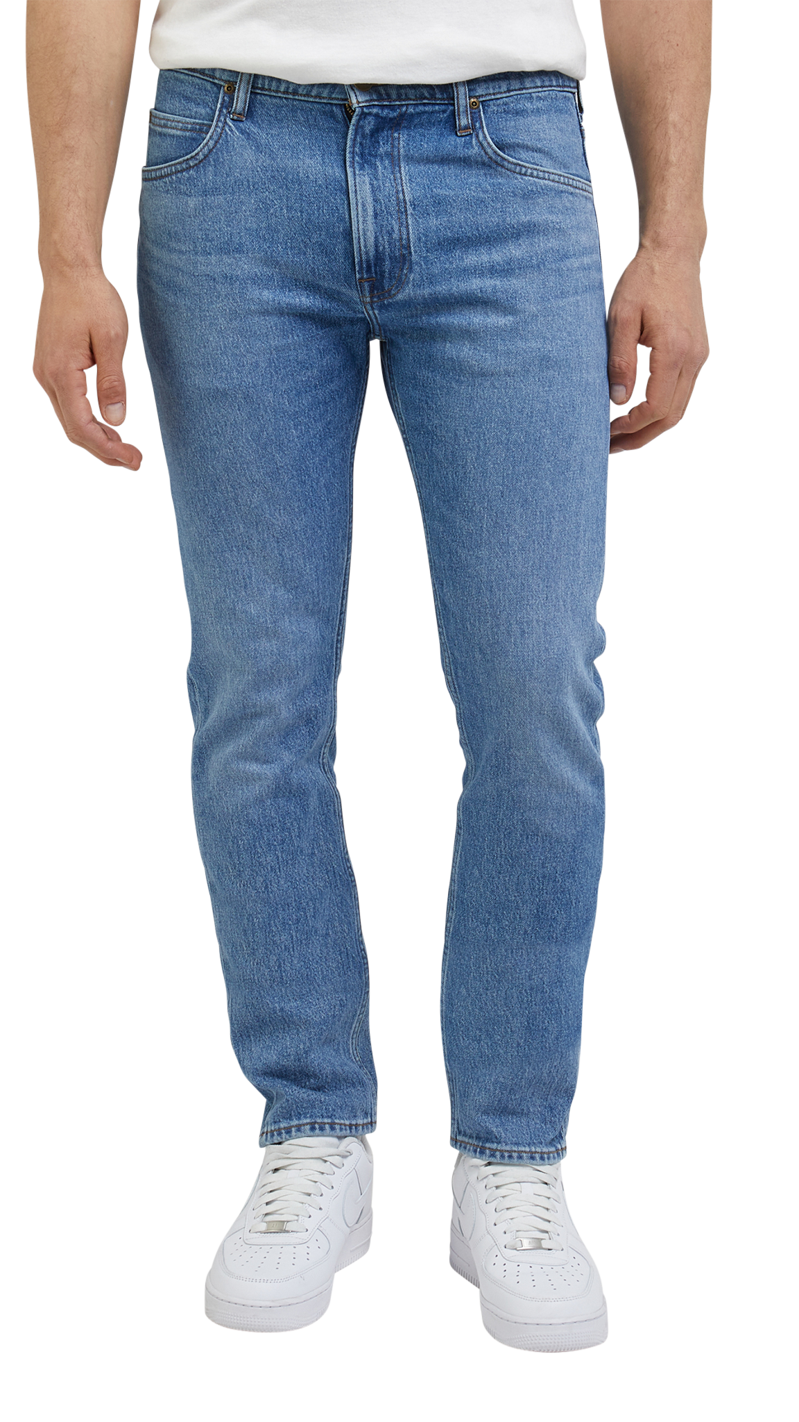 Lee Rider Jeans Slim, light blue