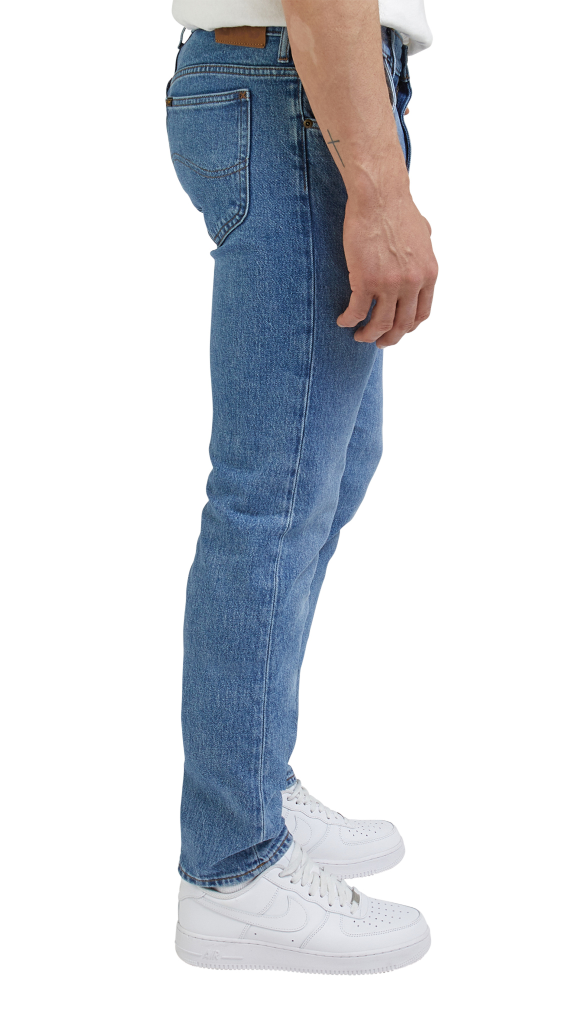 Lee Rider Jeans Slim, light blue