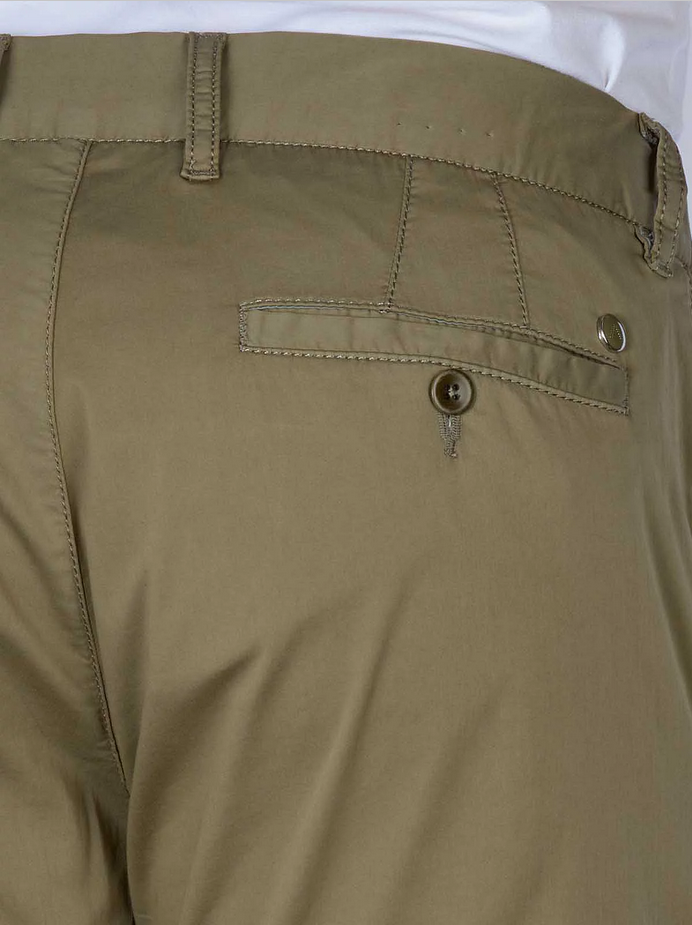 Alberto LOU Chino Light Baumwoll-Stretch, Olive