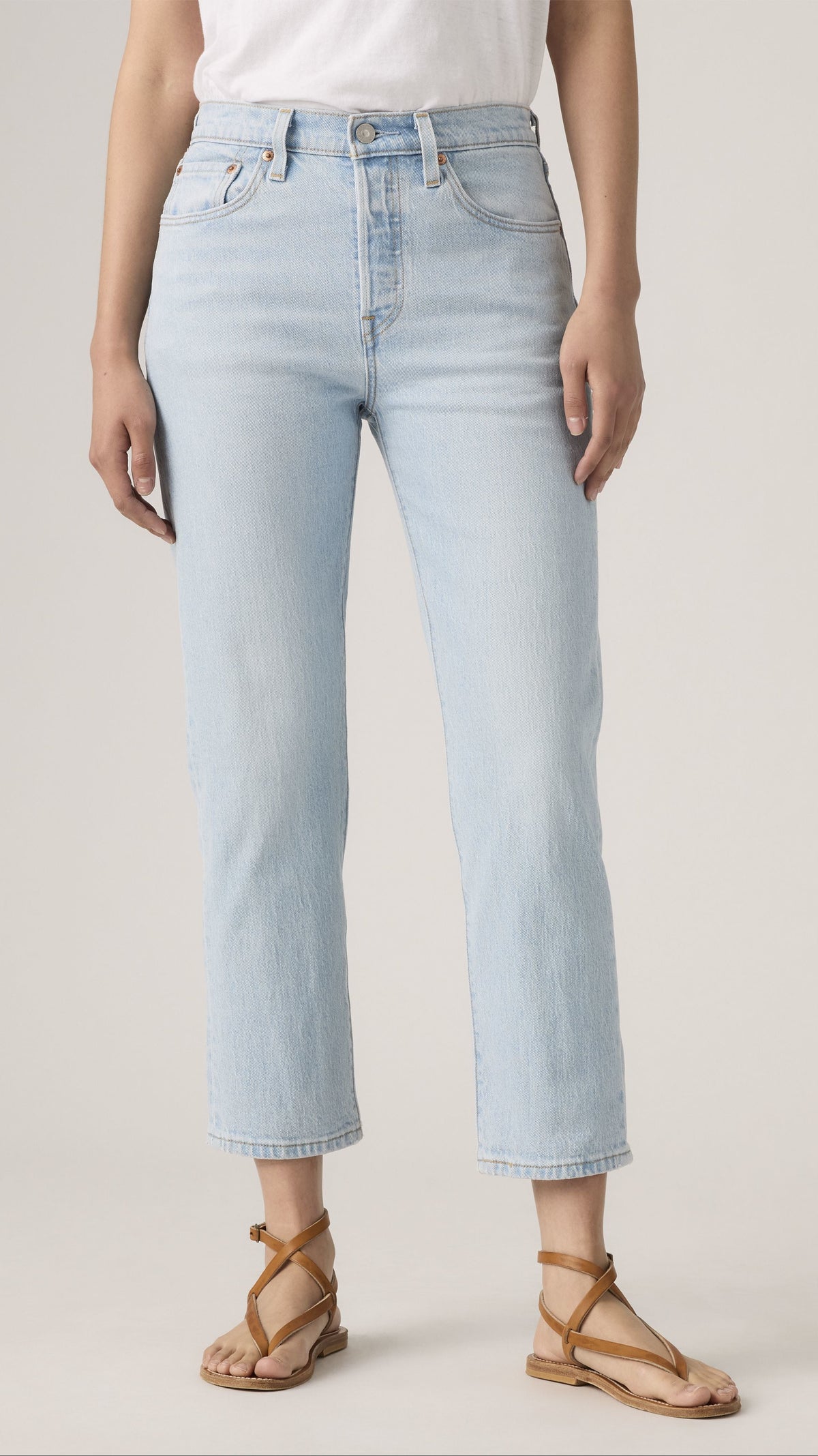 Levi's® 501® Crop Jeans, bleu très clair "Wow Me Over"