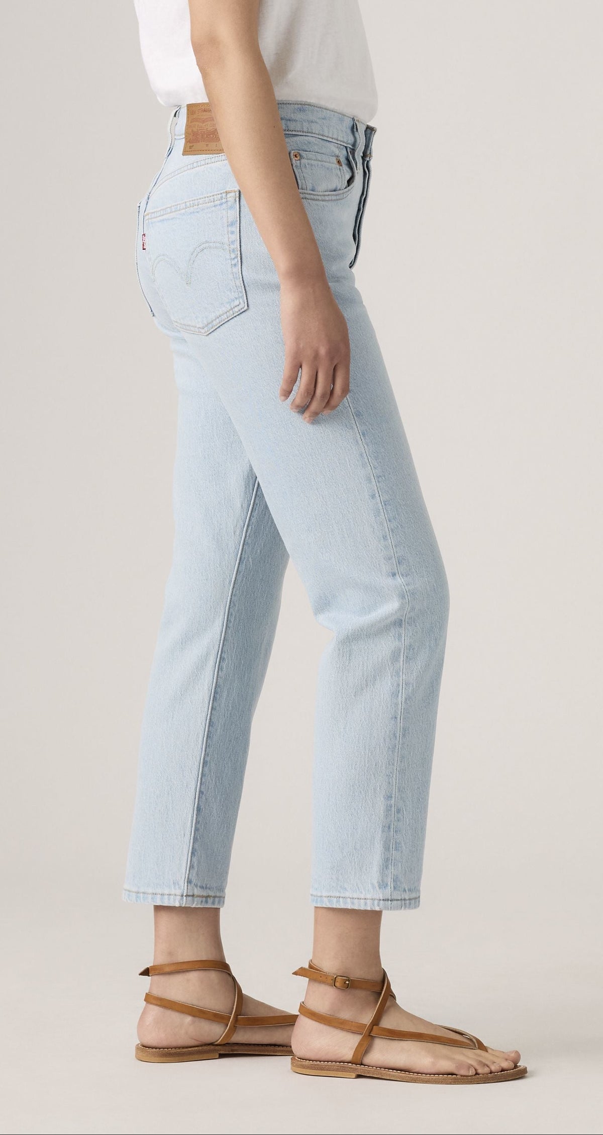 Levi's® 501® Crop Jeans, bleu très clair "Wow Me Over"