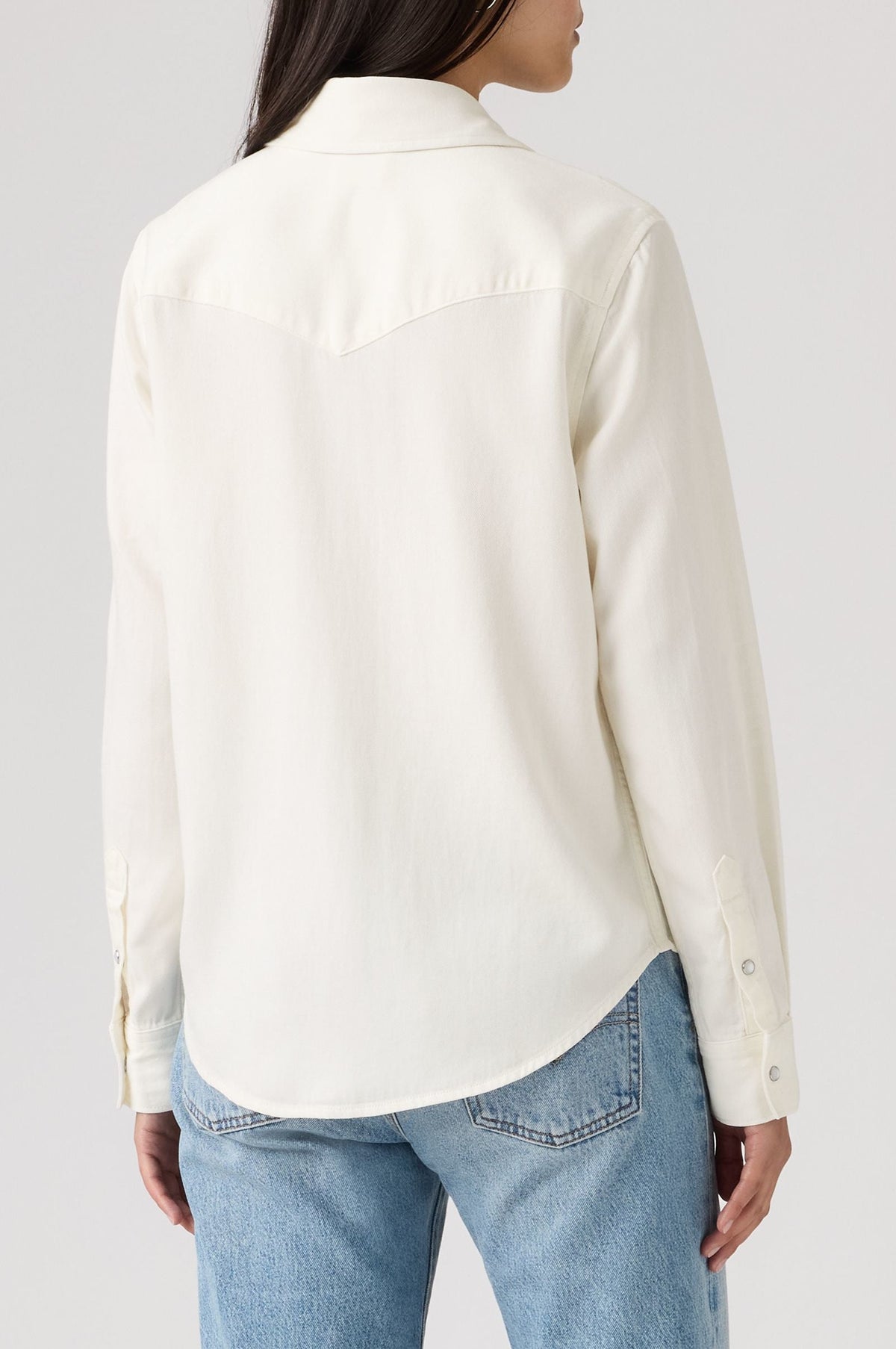 Chemise Levi's en jeans, Standard Fit, Ecru "To do List"