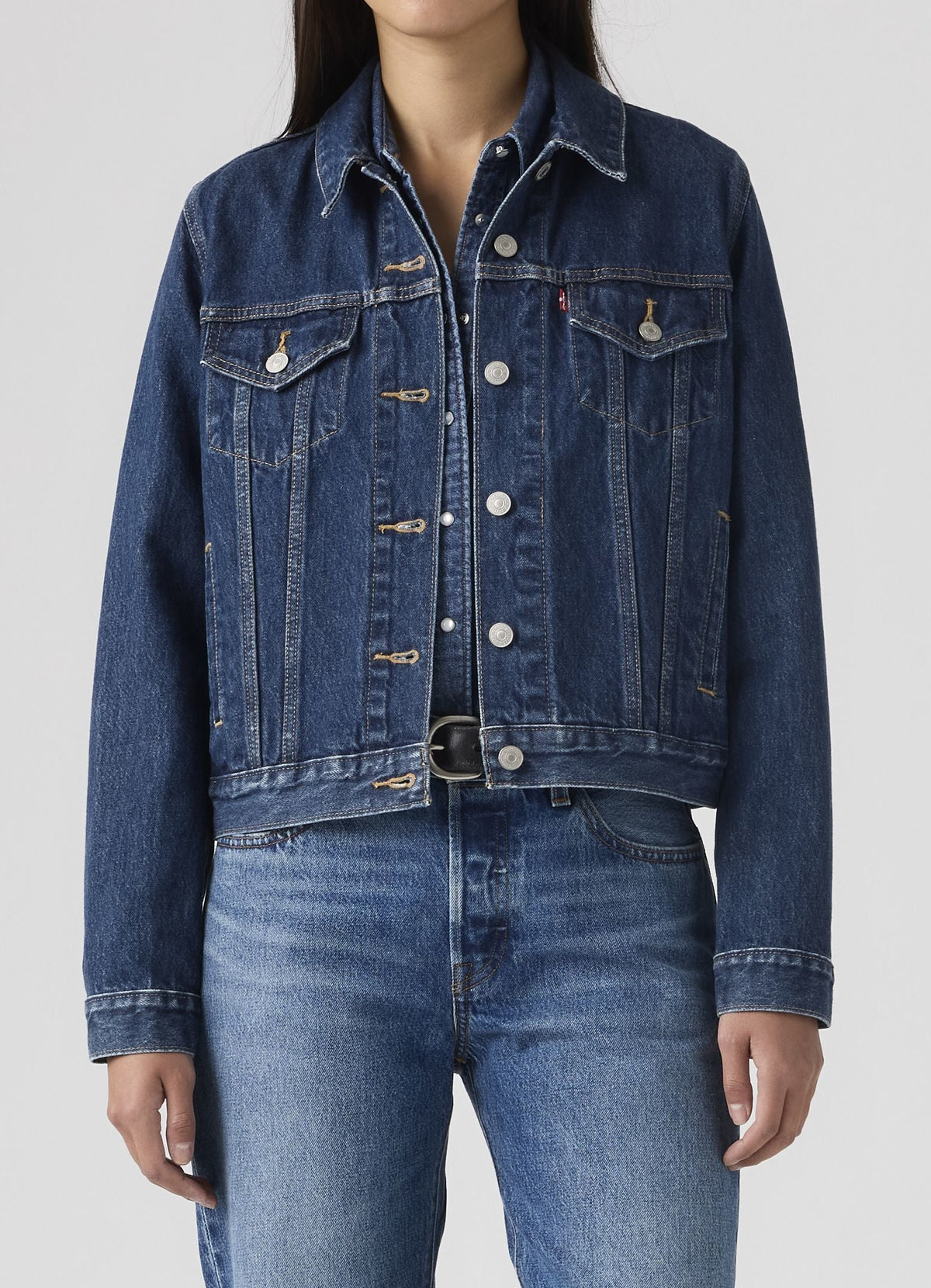 Veste en jeans Levi's® Original Trucker Jacket, Clean Dark Authentic