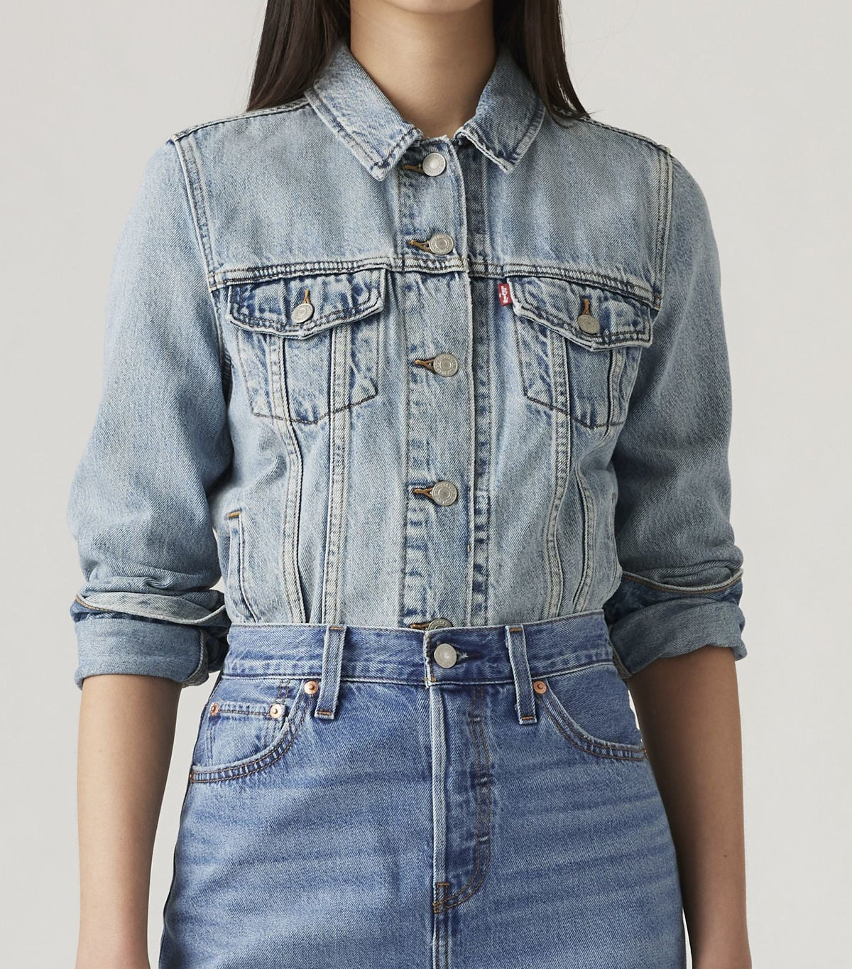 Veste en jeans Levi's® Original Trucker Jacket, Bleu clair "All Mine"