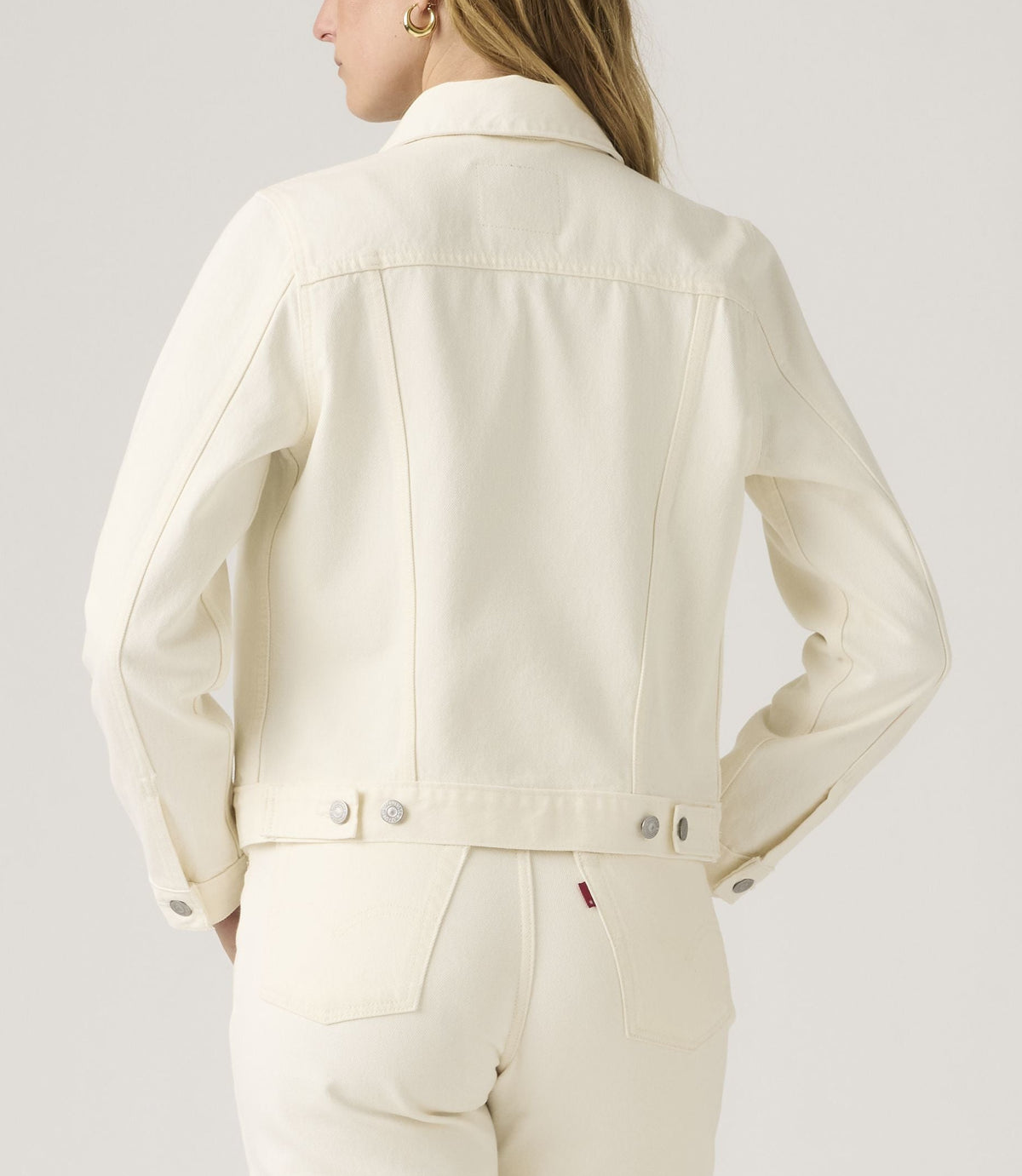 Levi's® Original Trucker Jacket, Ecru "Snowing in LA"