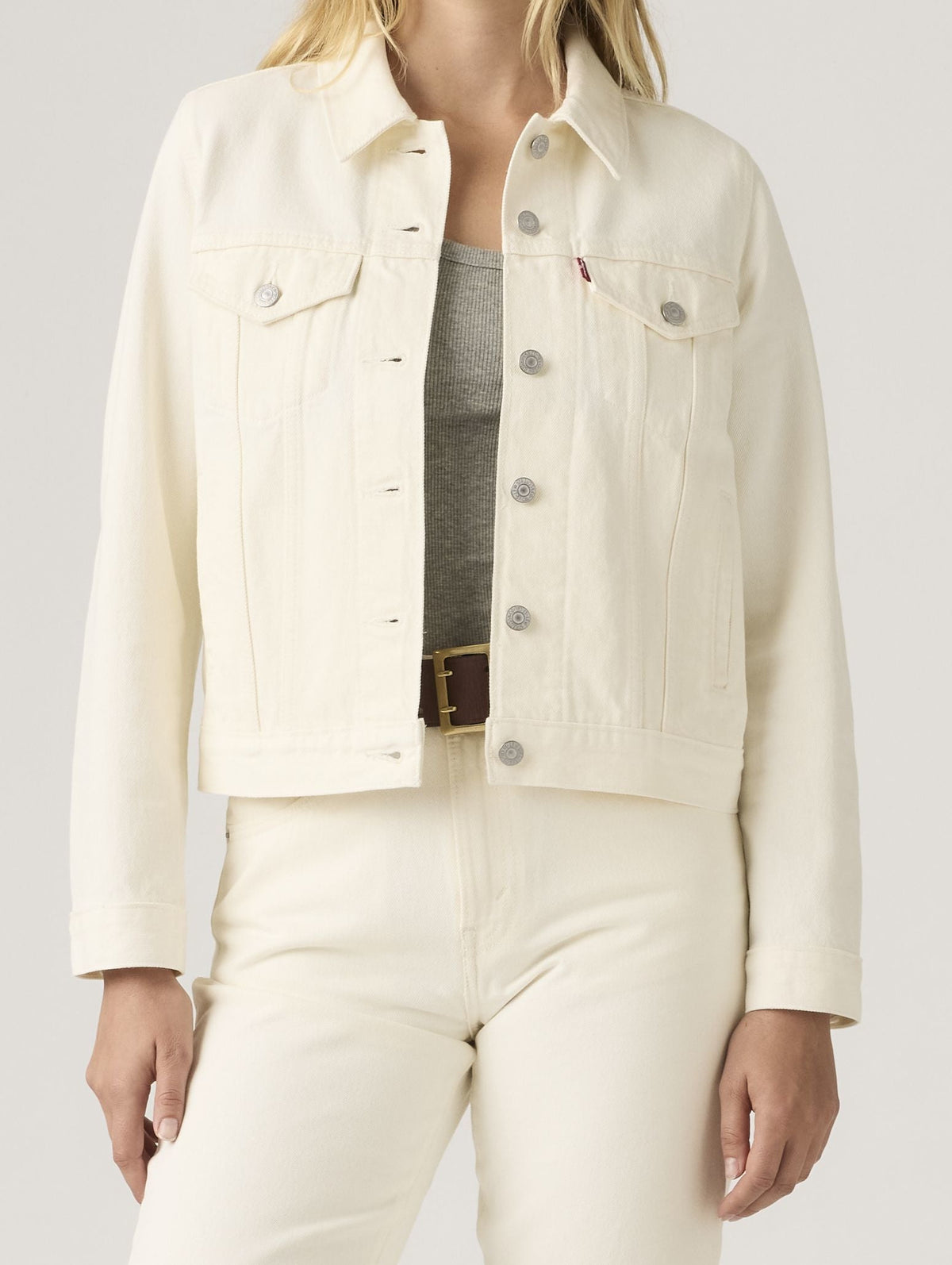 Levi's® Original Trucker Jacket, Ecru "Snowing in LA"