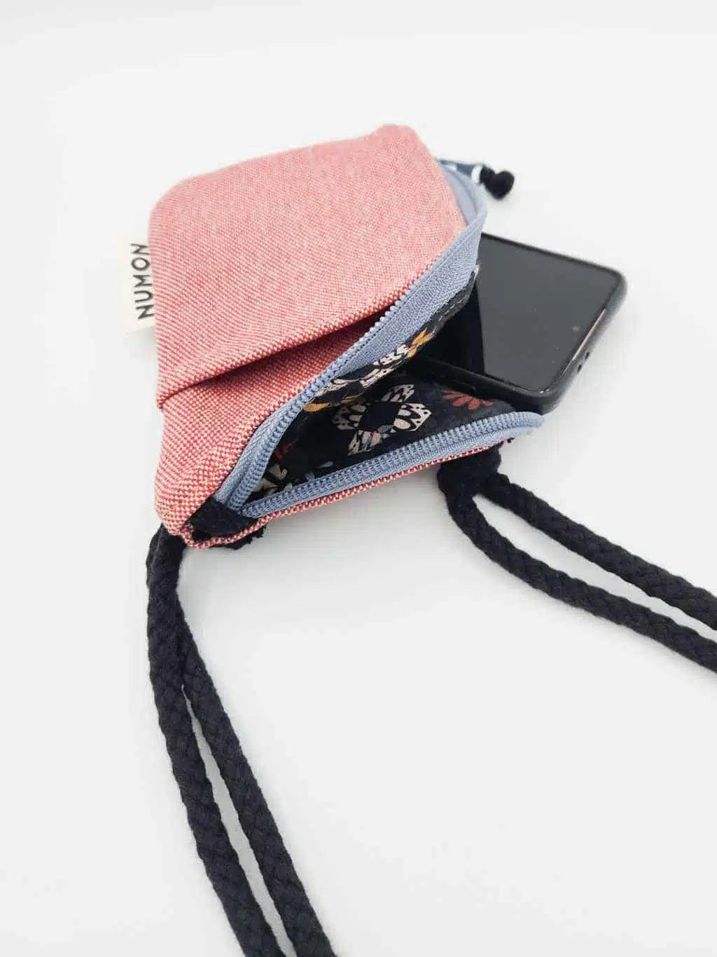 NUMON BOLSITO MOVIL (POCHETTE), ROJO ROSADO