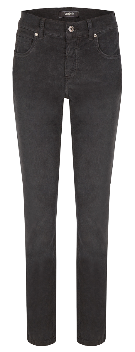 Angels CICI Jeans, Cord Dark Grey