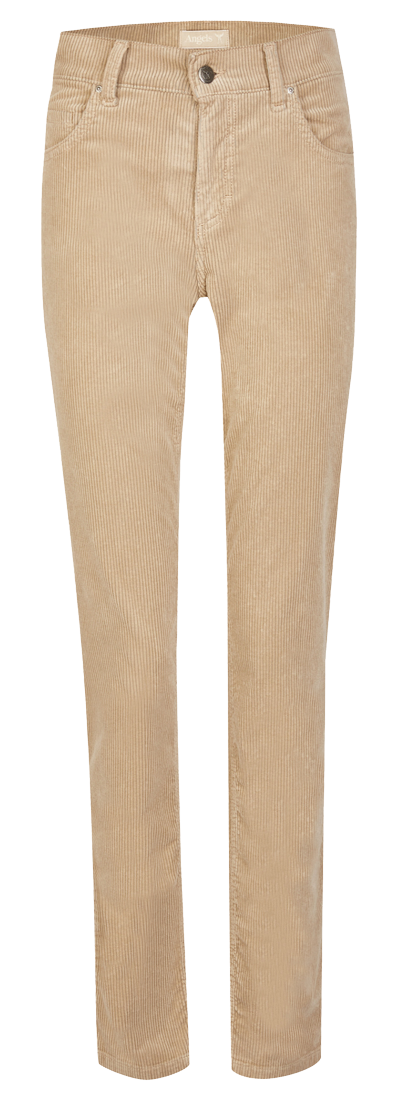 Angels Cici jeans, Cord Beige, Frontansicht