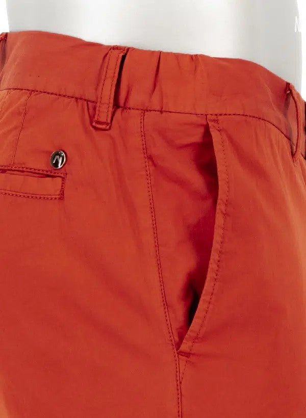 Alberto LOU Chino Light Baumwoll-Stretch, Rust