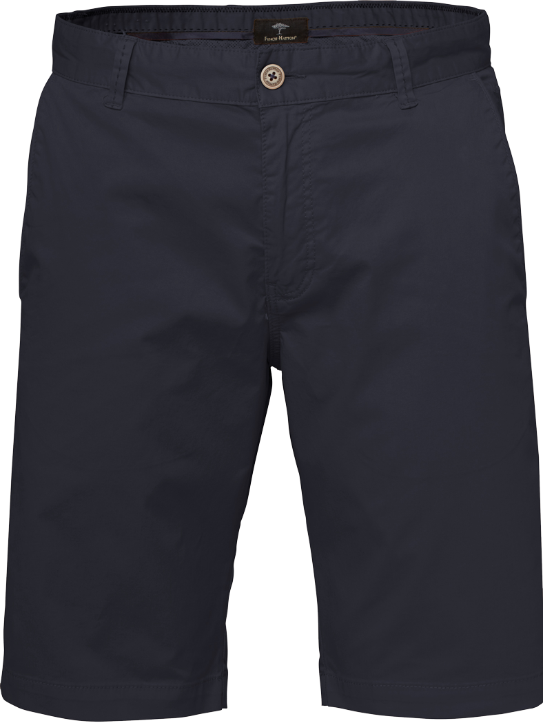 Fynch Hatton Short, Regular Fit, Navy, Frontansicht