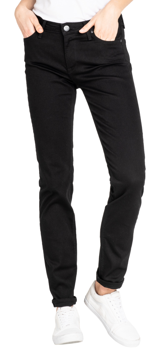 Lee Elly Jeans slim, Black Rinse