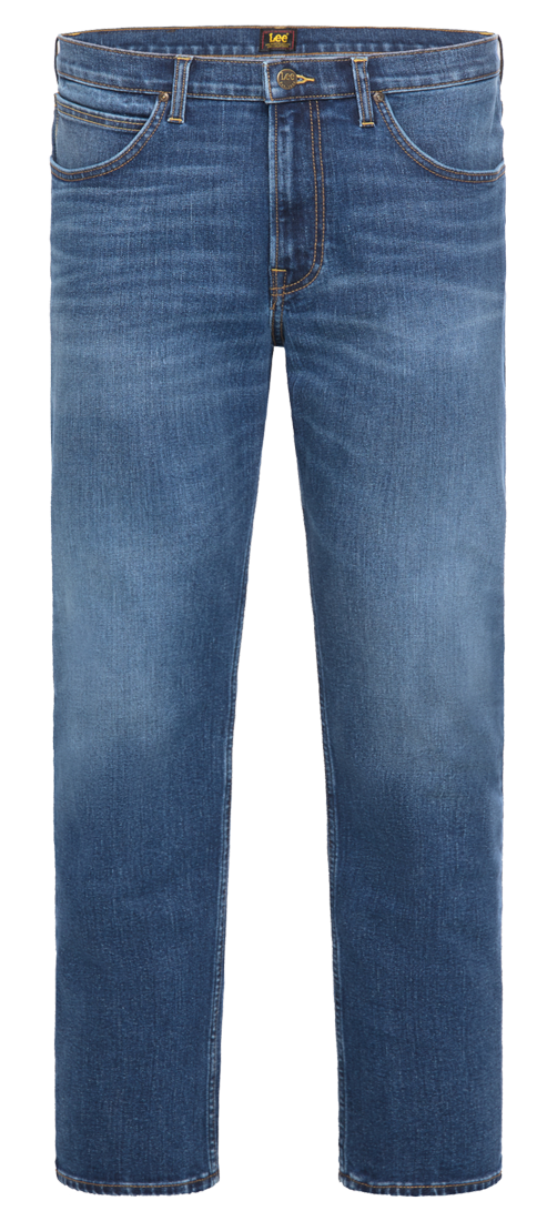 Lee Brooklyn Jeans Stretch, Mid Worn Park, Frontansicht