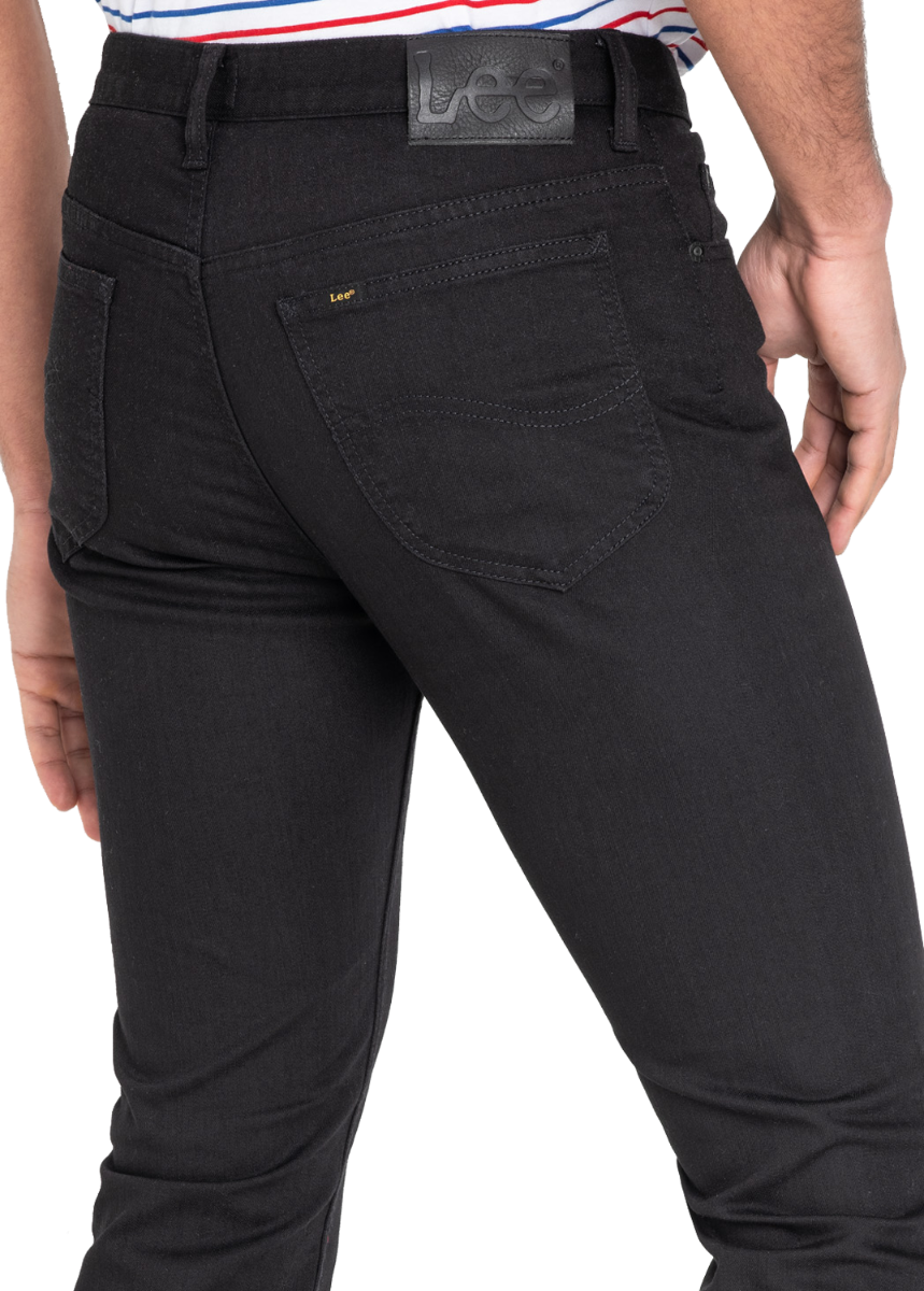 Lee Rider Jeans Slim, Black, detail