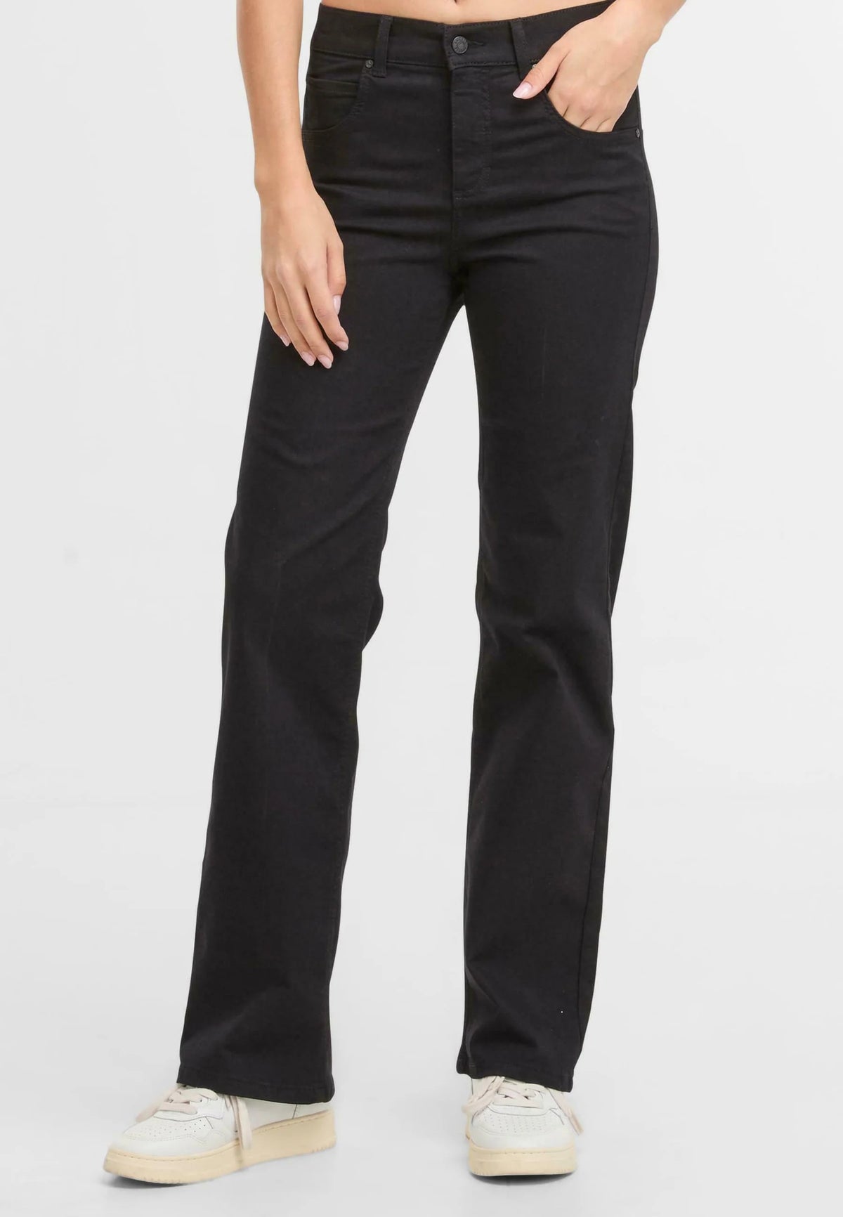 Angels LARA Straight Regular, Noir "Black"