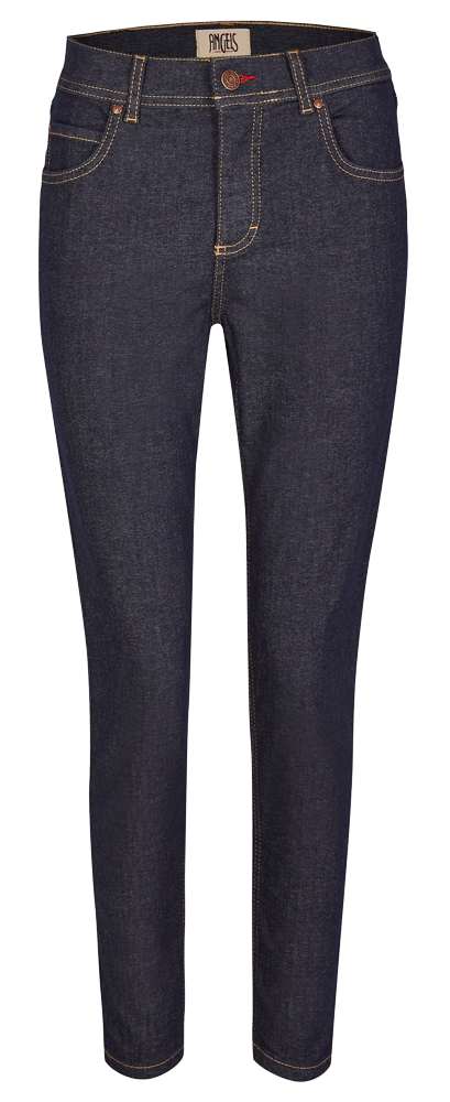 Angels Ornella Revival Slim Fit 7/8 Jeans, Dark Indigo, Frontansicht