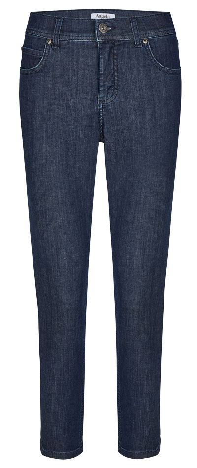 Angels Ornella Slim Fit 7/8 Jeans, Dark Indigo, Frontansicht